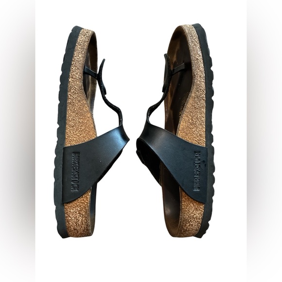 Birkenstock Gizeh Biko-Flor Black Thong Sandals. Size EU 36/ US 5-5.5. - Picture 14 of 16